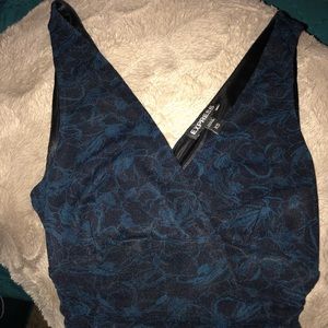 Express XS ruched shirt. Silk lining.